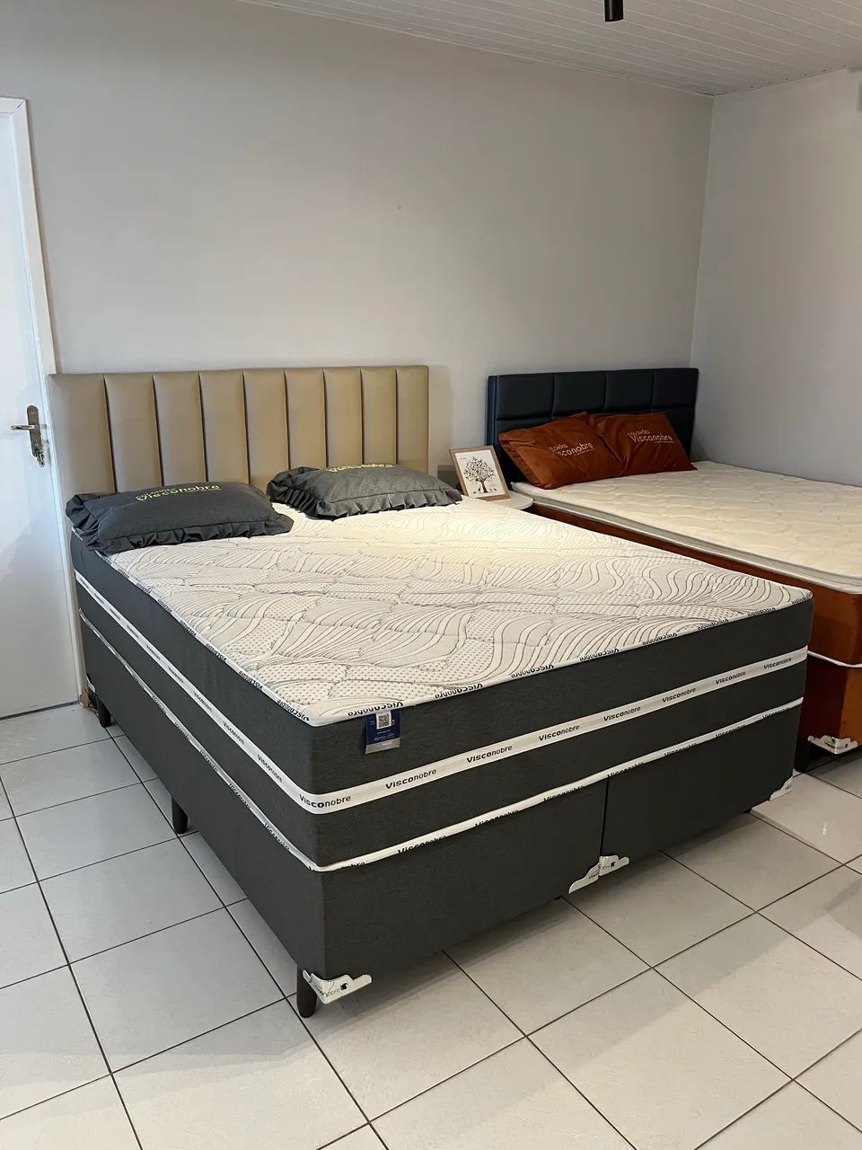 Cama Casal Queen Premium VISCOCHARME de Molas Ensacadas  - Foto 5