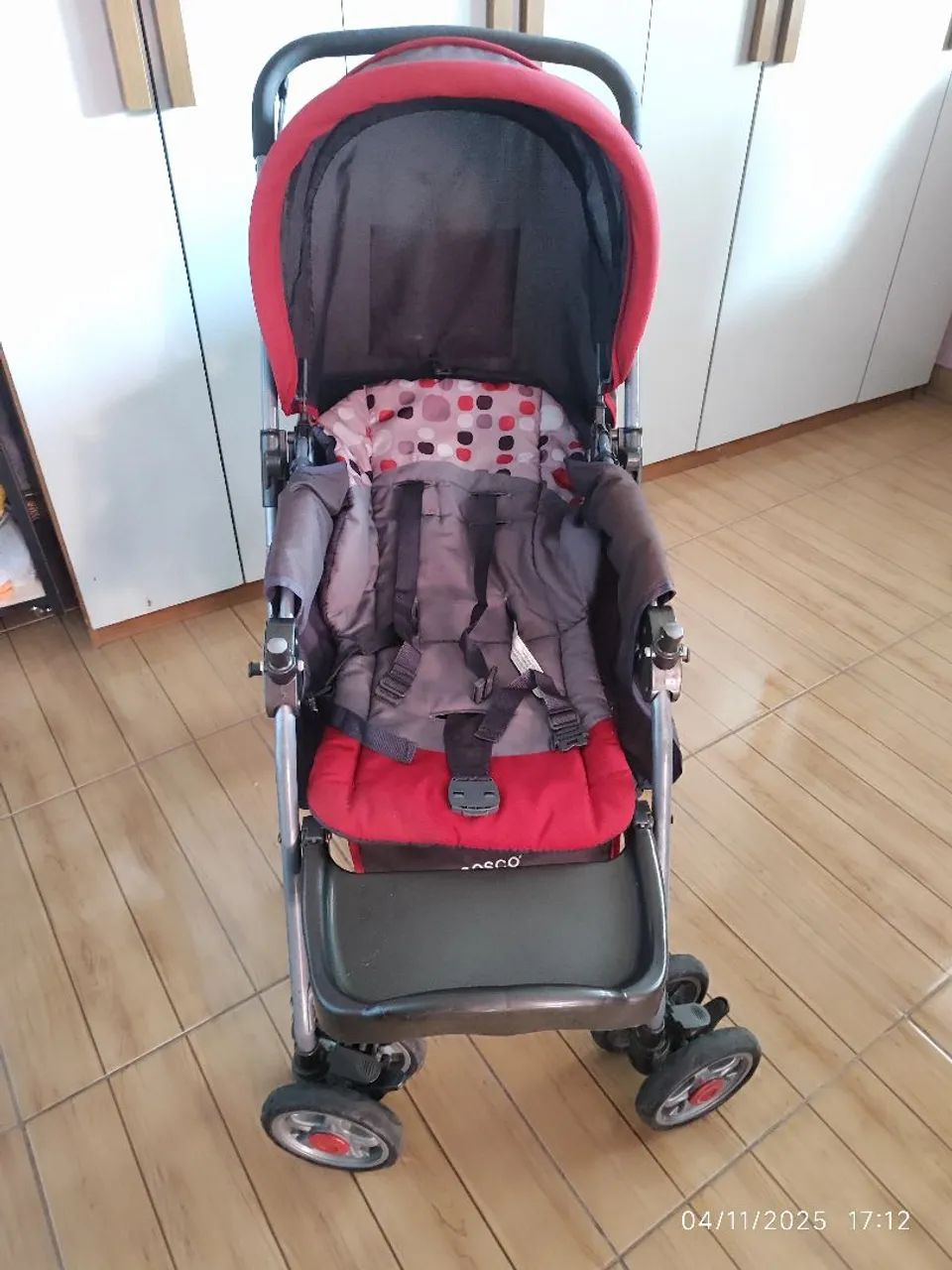 Carrinho e bebê conforto cosco - Foto 2