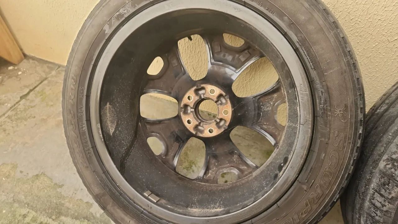 2 rodas ORIGINAIS DO JEEP COMPASS - Foto 4