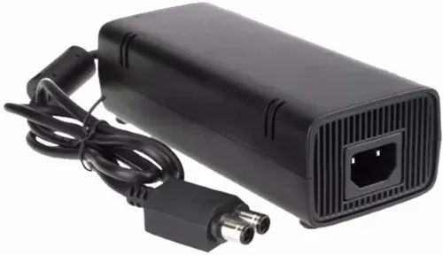 Fonte Xbox 360 Slim Bivolt Conector 2 Pinos Cabo Energia - Foto 2