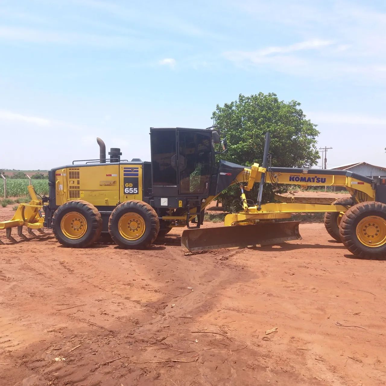 Motoniveladora Komatsu GD 655 Ano 2021 