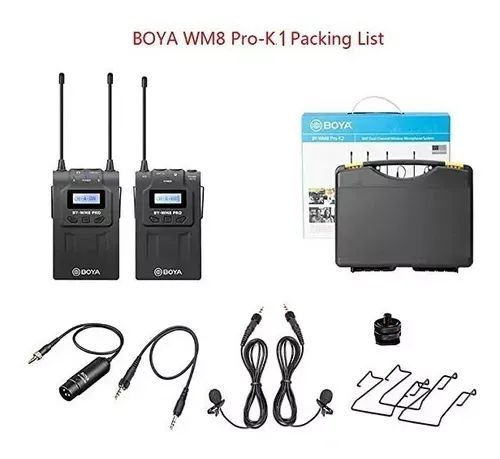 Microfone Boya By-wm8 Pro K1 Condensador Omnidirecional - Foto 2