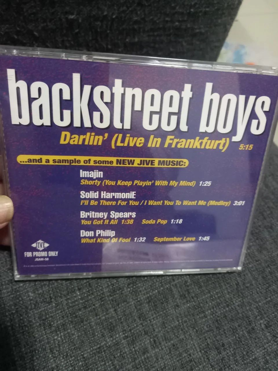CD Sampler Bonus Jive Records Backstreet Boys - Foto 2