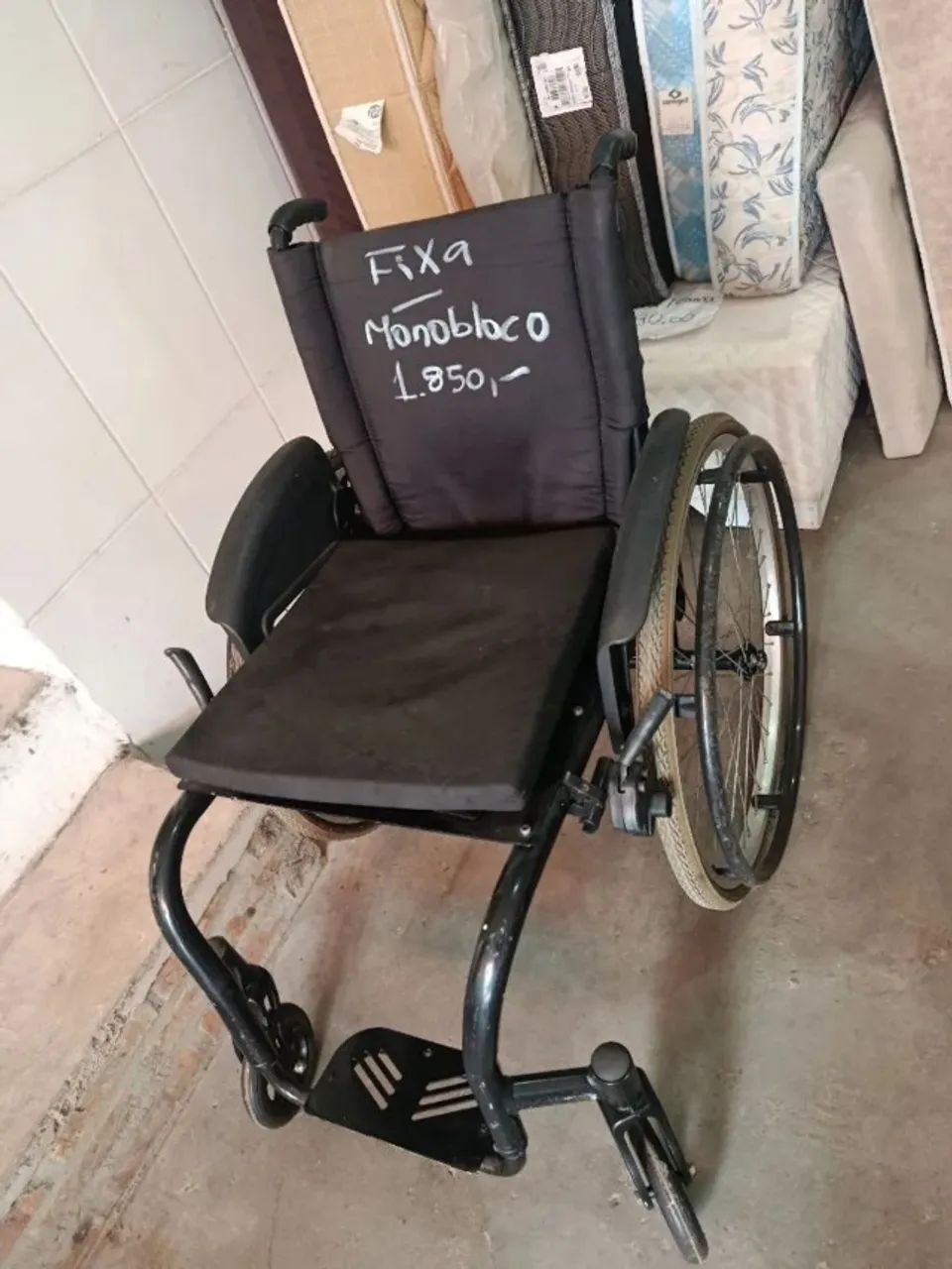 Cadeira de Rodas Monobloco  Ortobrás - Foto 5