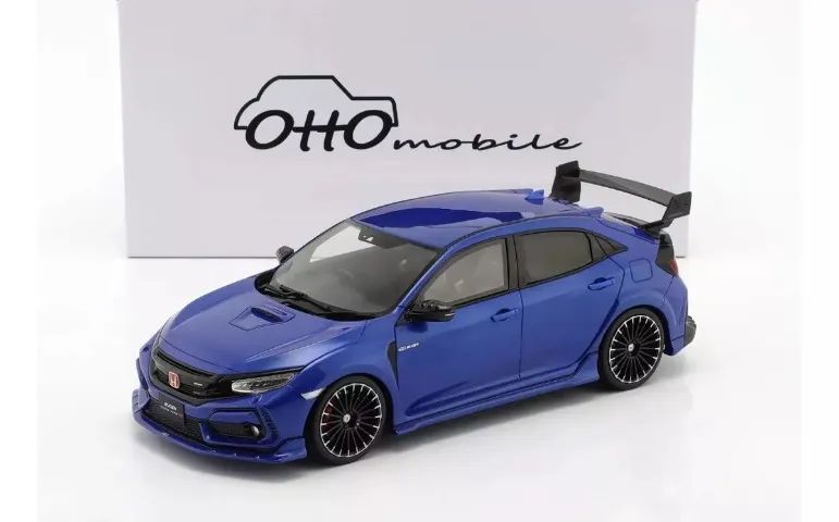 Miniatura Carro Honda Civic FK8 Type-R (2020) OttOmobile - 1/18 - Foto 2