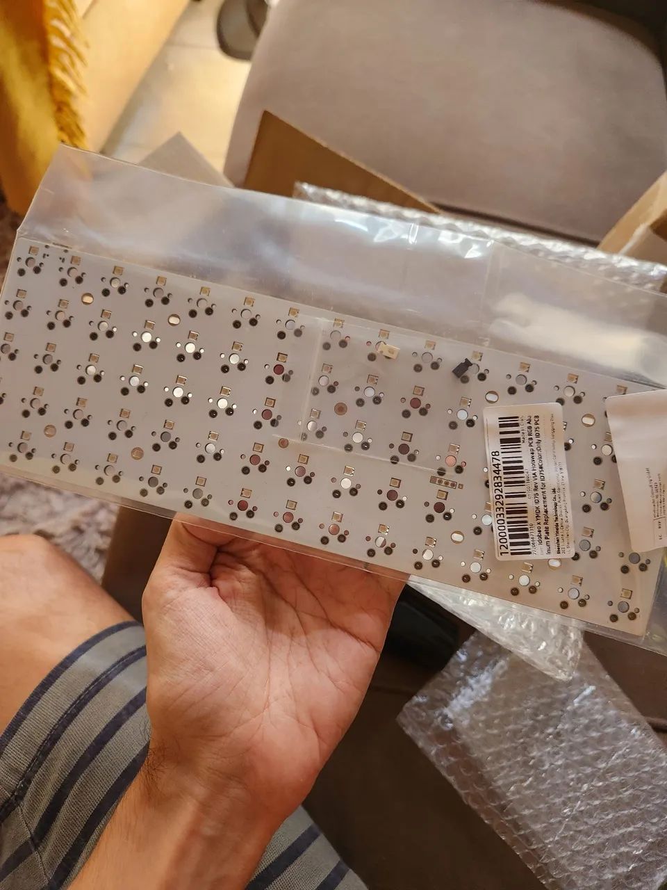 PCB Teclado Ortolinear ID75