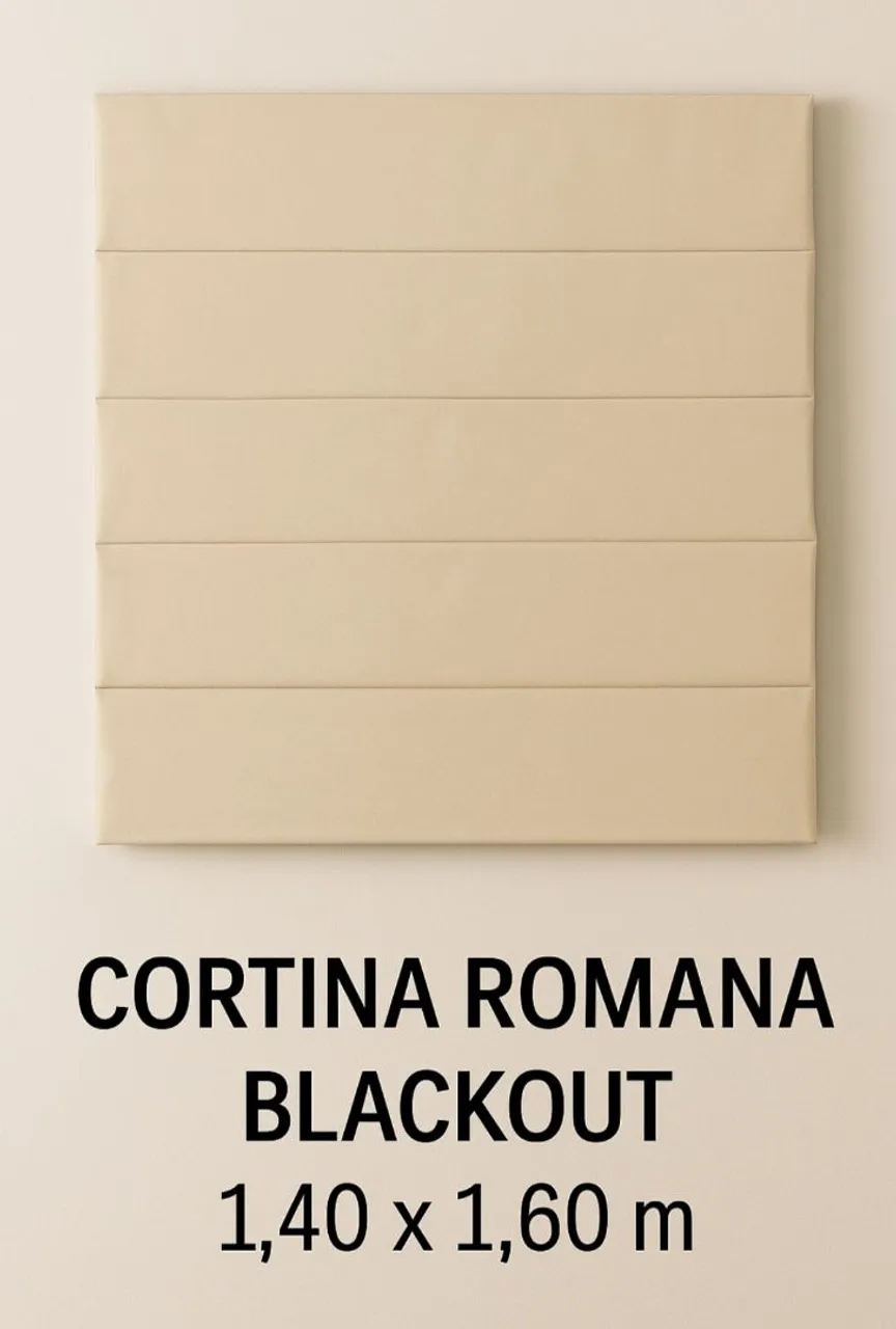 Cortina Romana Blackout 1,40 x 1,60 m