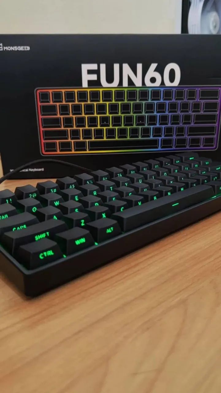 Teclado Gamer Fun 60 PRO | Magnético | NOVO - Foto 3