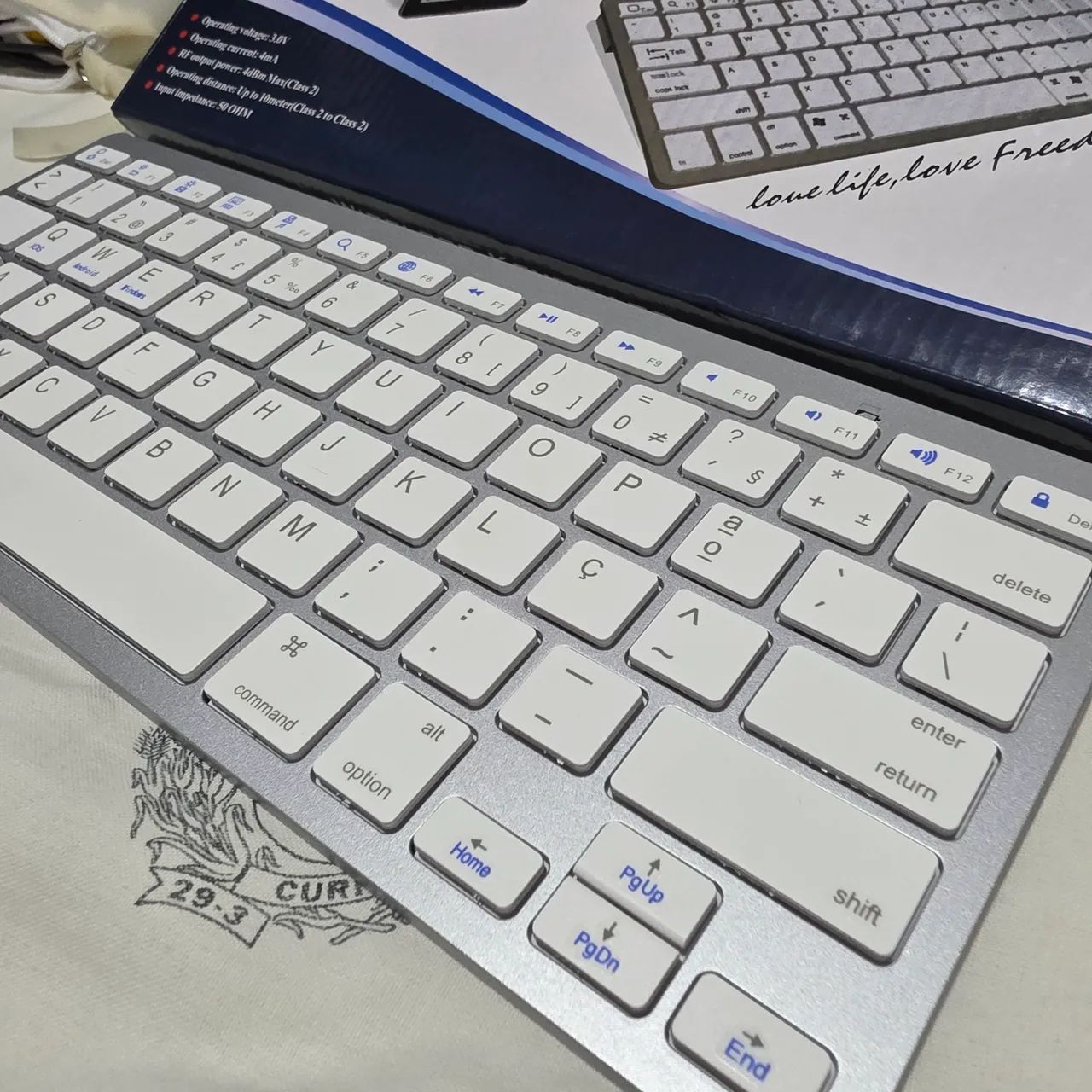 Teclado Sem Fio - Bluetooth - Compatível com Windows, Android e iOS - Foto 3