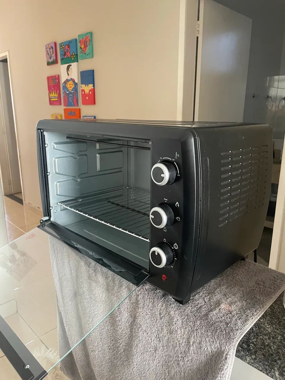 Forno de bancada elétrico Black+Decker FT50 50L preto NOVO - Foto 4