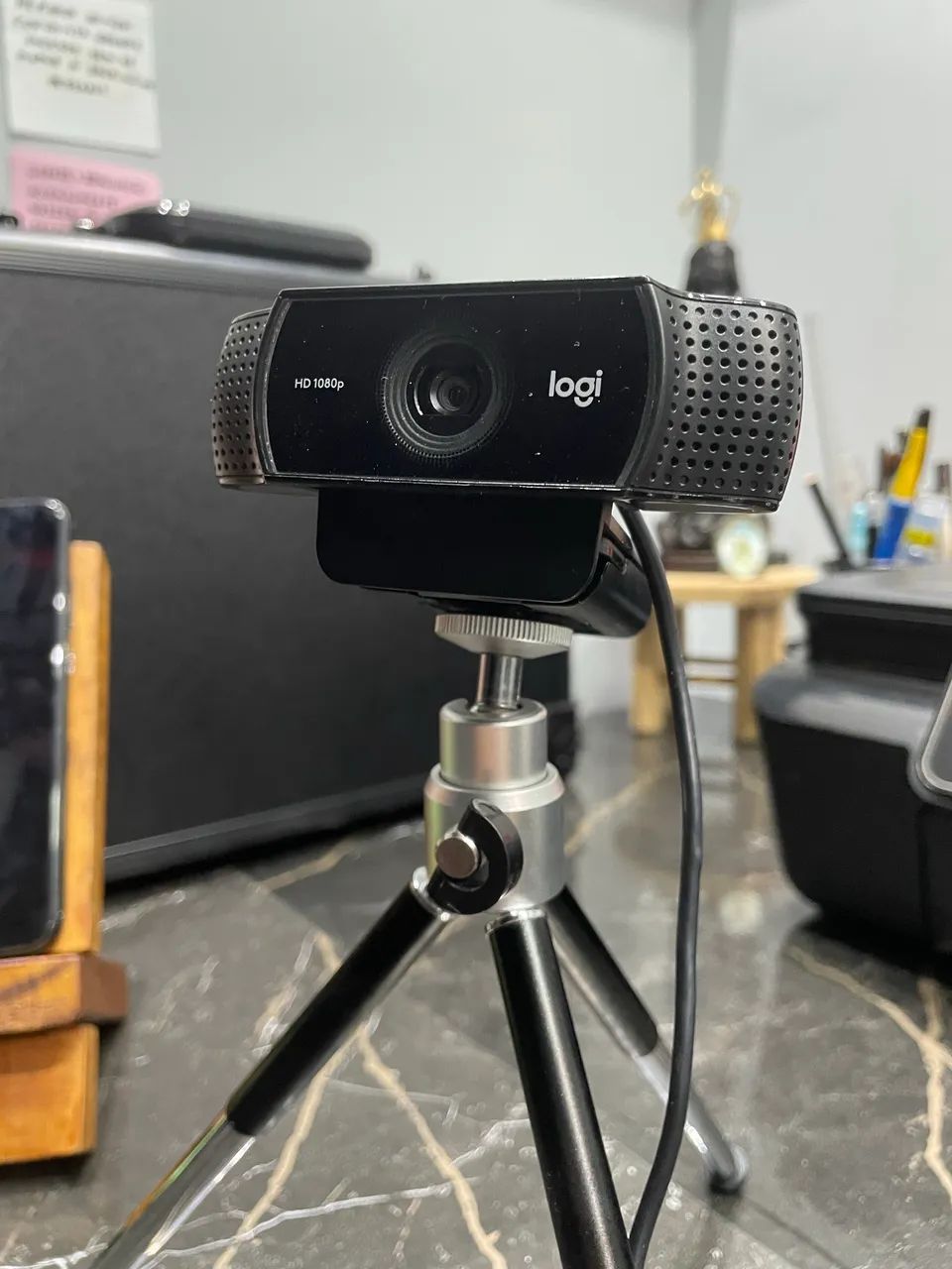 Webcam Full HD Logitech C922 Pro Stream Com Microfone Embutido  - Foto 3