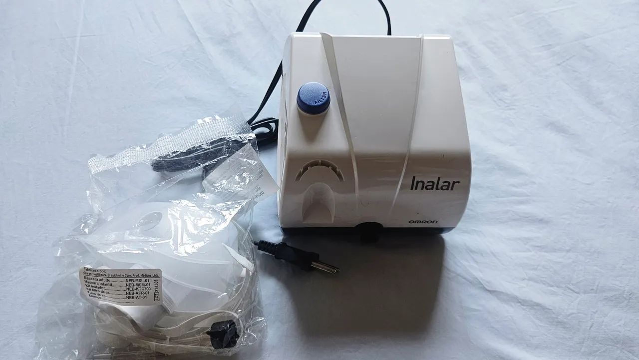 Nebulizador, inalador Omron. Novo - Foto 5