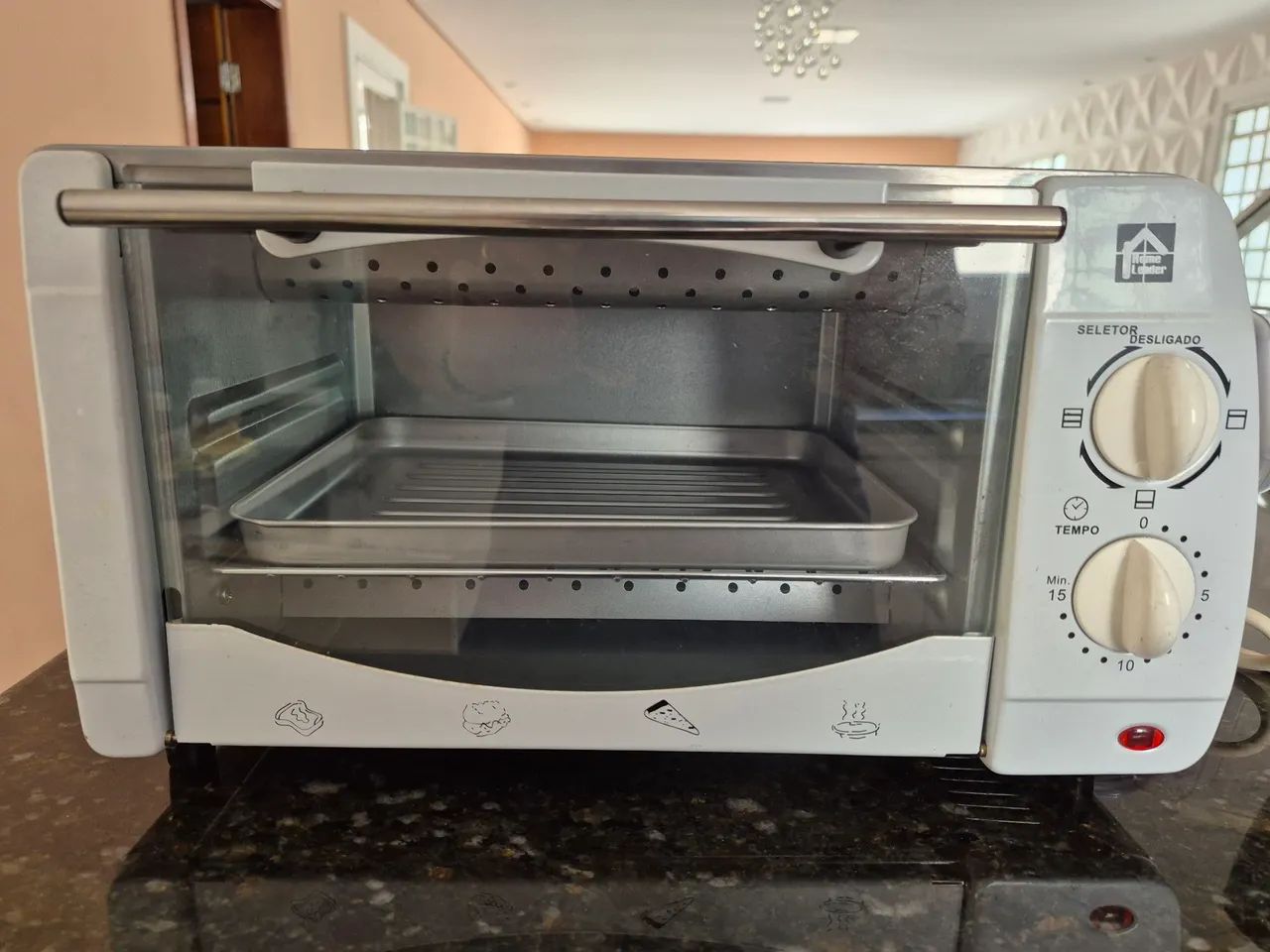 Forno elétrico pequeno  127V  - Foto 3
