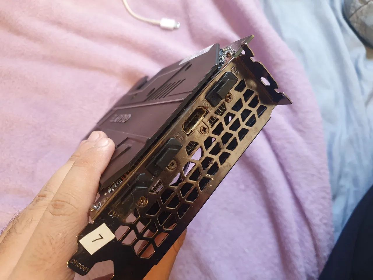 Placa de vídeo gtx 1660 super 6 bg - Foto 4