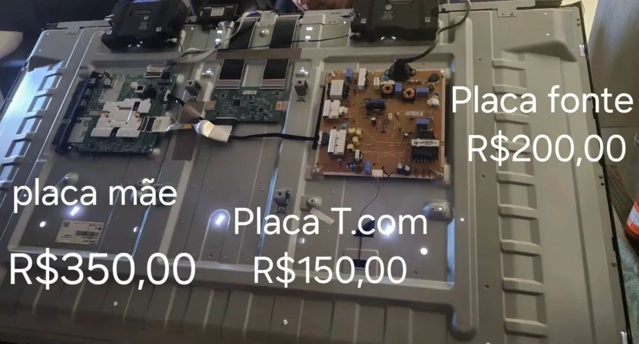 Peças para TV - Placa Mãe, Fonte e T-Com