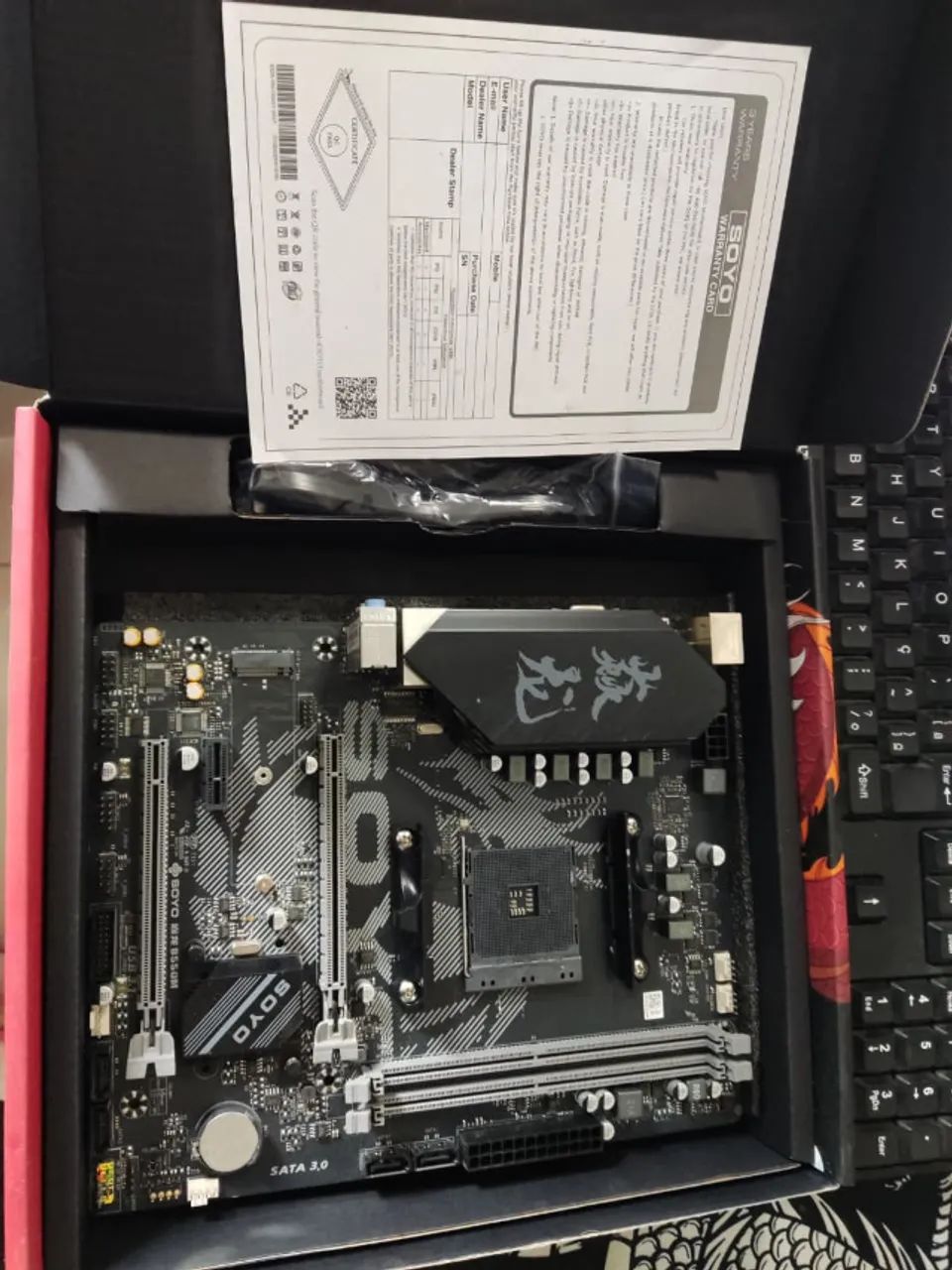 Placa mãe B550 SOYO - Foto 2