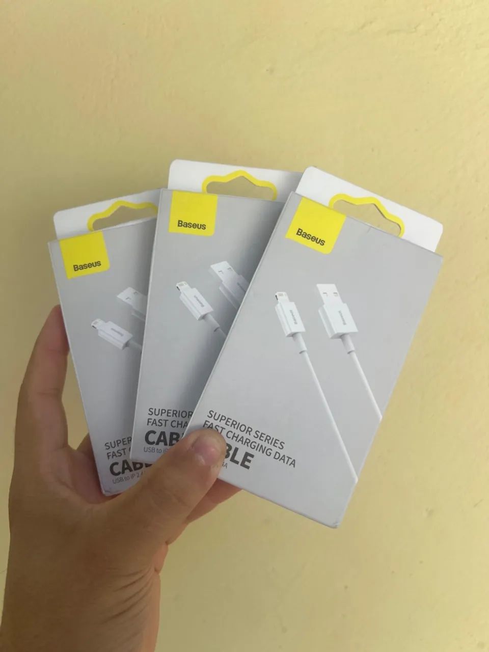 Cabos Lightning USB Baseus para Carregamento Rápido