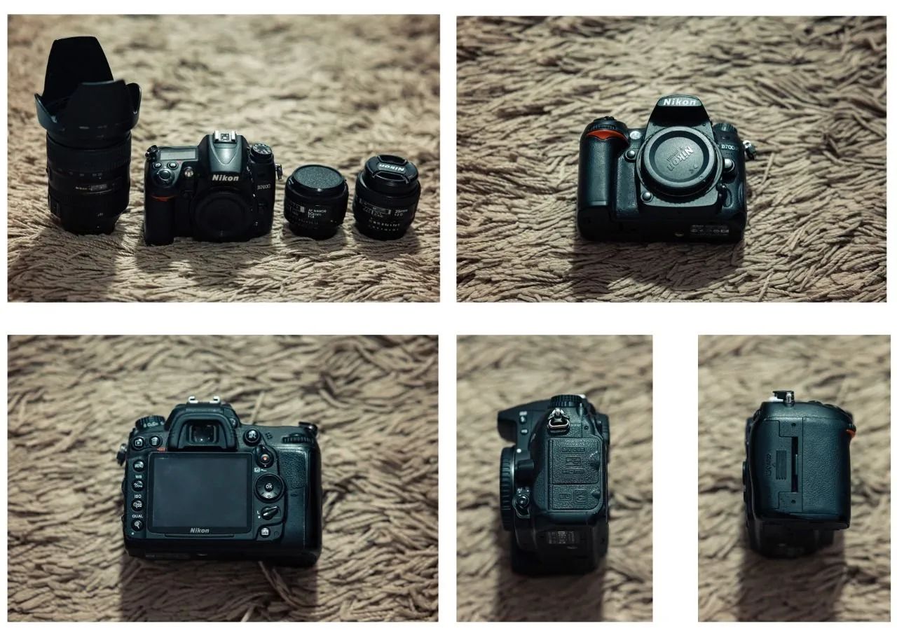 Kit Câmera DSLR Nikon D7000