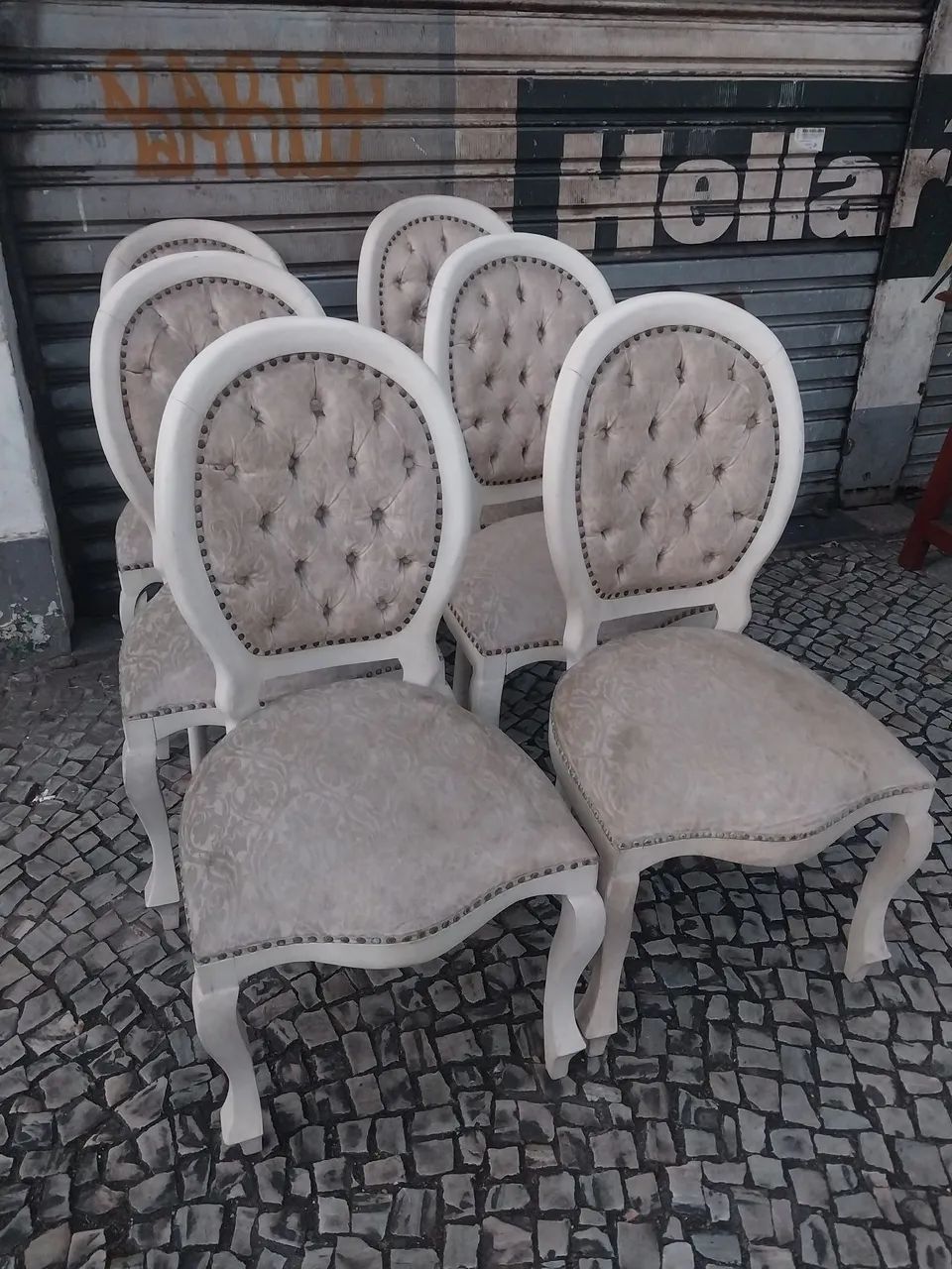 6 POLTRONAS MEDALHÃO  - Foto 3