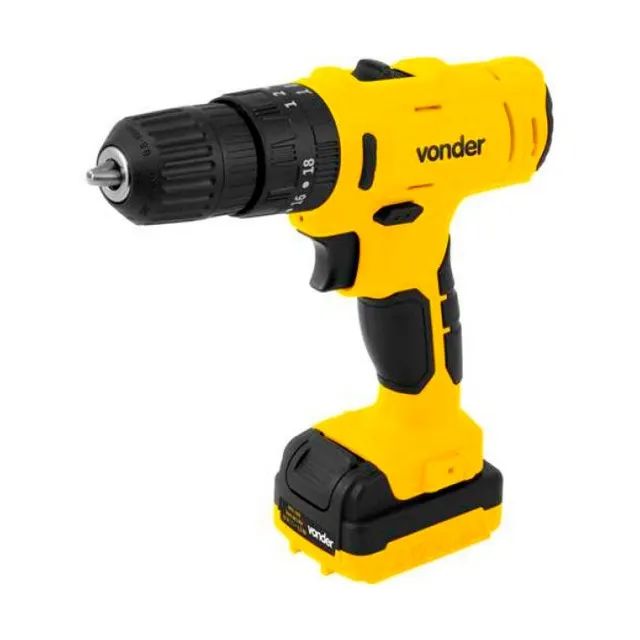 Parafusadeira Furadeira de Impacto 12V 1.3Ah Bivolt Maleta com Acessórios Vonder PFV120I - Foto 4