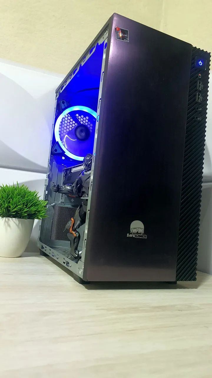 Pc Gamer Ryzen 5 1500X+12gb ram DDR4+SSD 256GB TOP MAQUINA!!!    <br> - Foto 2