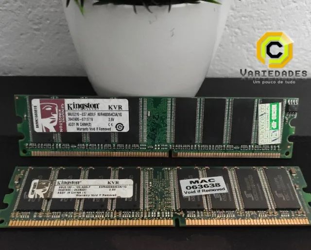 Memória Ram DDR 1gb Kingston - Foto 3