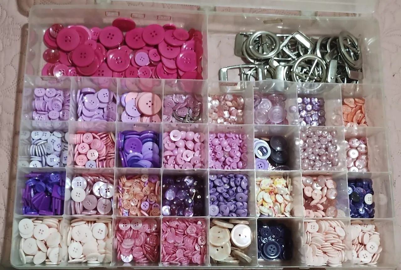  Botões Coloridos e Variados  - Foto 2