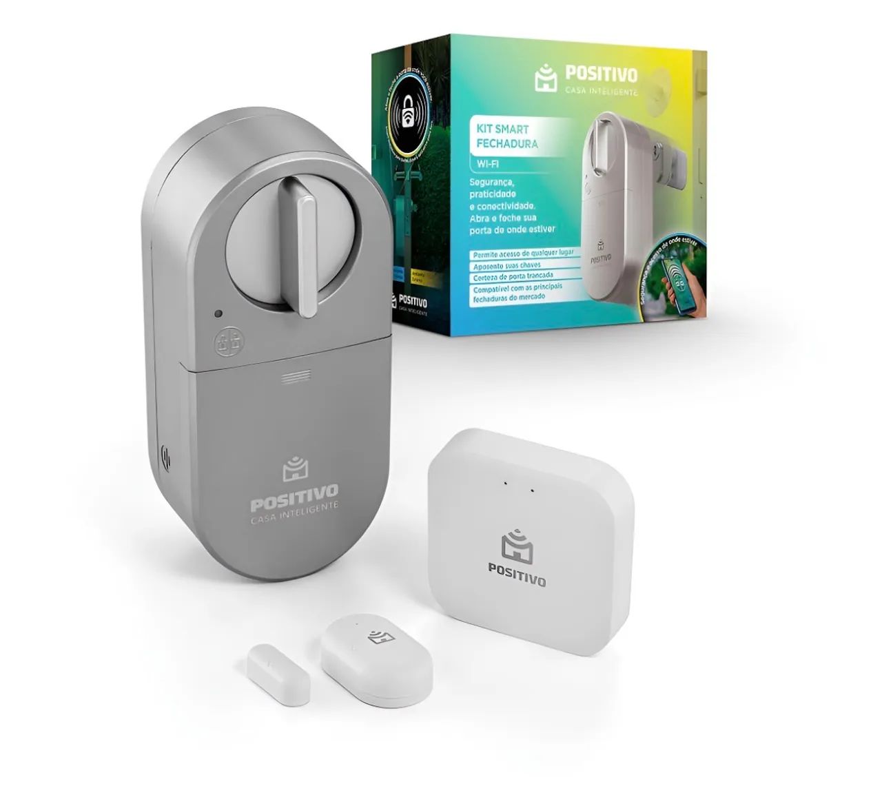 KIT SMART FECHADURA WI-FI POSITIVO - Foto 5
