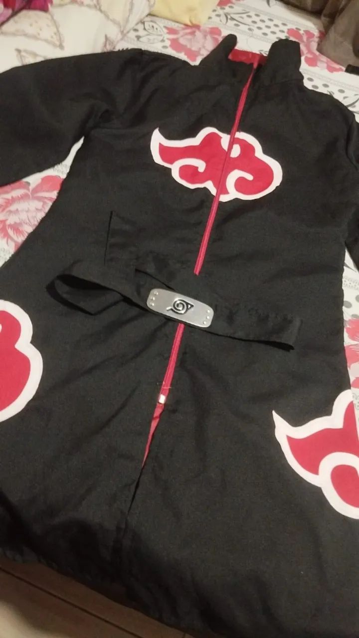 Sobretudo do Naruto e faixa da cabeça  - Foto 2