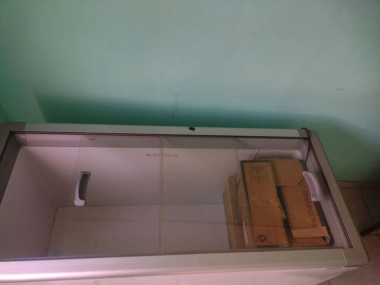 Freezer horizontal tampa de vidro  - Foto 5