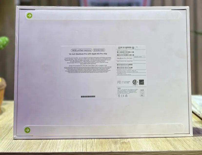 MacBook Pro 14" Apple M3 Pro Chip - 18GB RAM e 512GB SSD - Foto 2