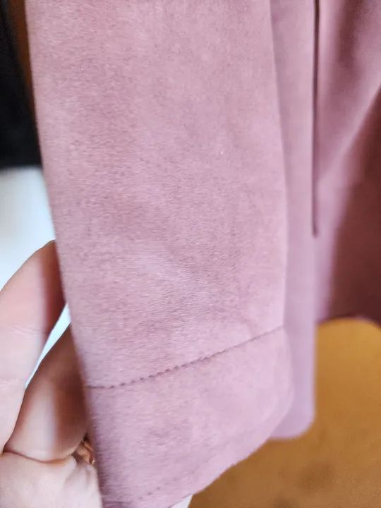 Casaco Suede Rosa - Tamanho 2x - Foto 2