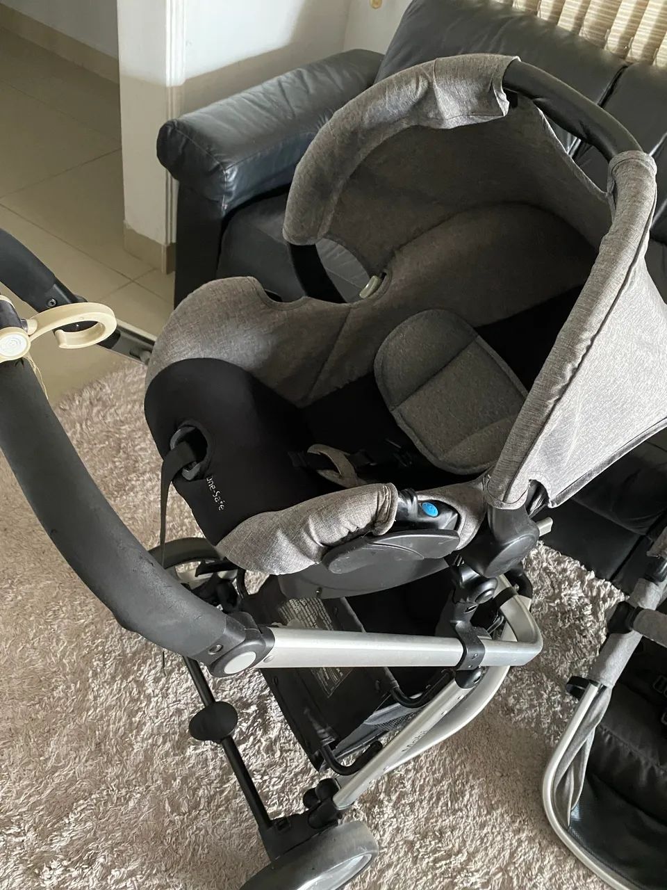 Carrinho de bebê + bebê conforto safety mobi - Foto 5