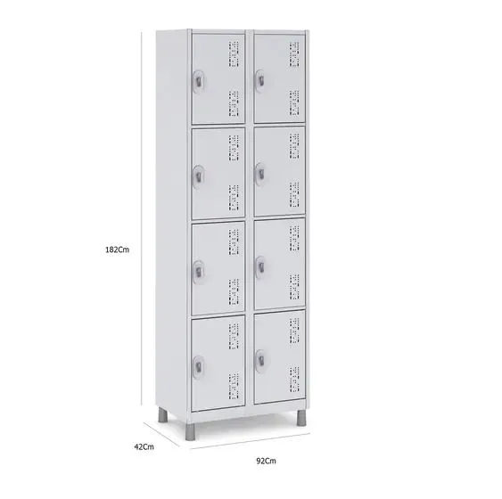 Roupeiro de 8 portas para empresa