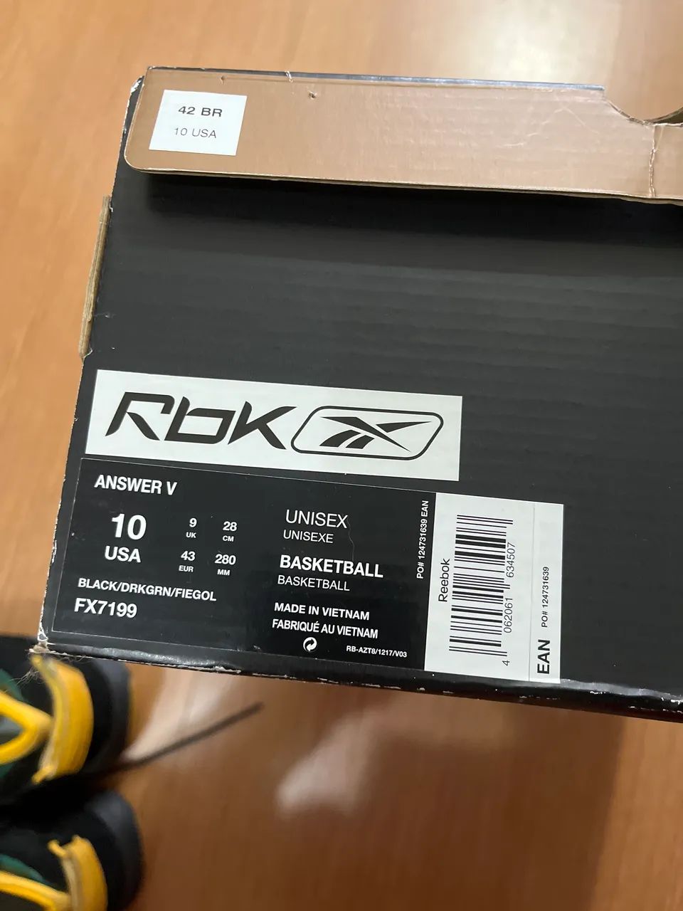 Reebok ANSWER V - Calçados - Vila Mariana, São Paulo 1459646186 | OLX