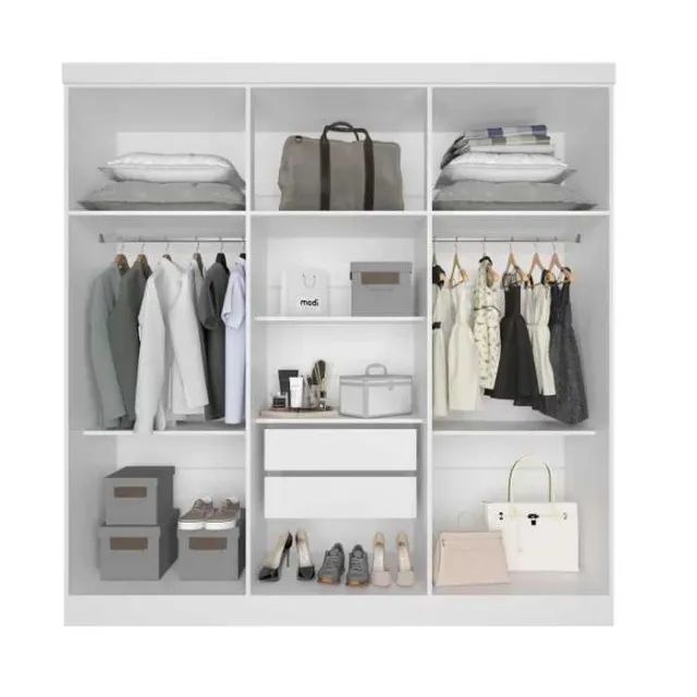 Guarda Roupa 6 Portas e 2 Gavetas novo - Foto 2