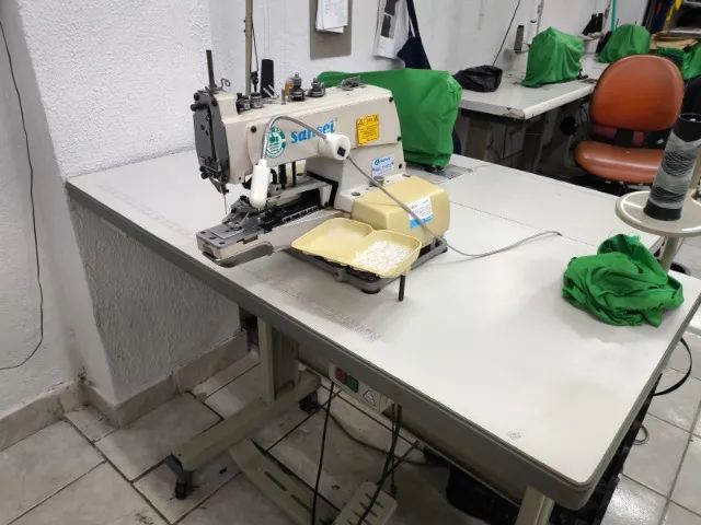 2 Maq. (casear e botão) industrial por preço de 1 - Foto 4