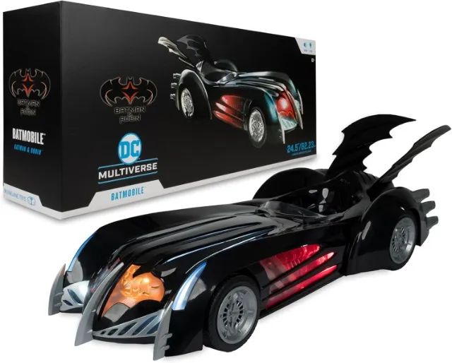 Batmóvel Batman & Robin Mcfarlane Toys DC Multiverse - Lacrado