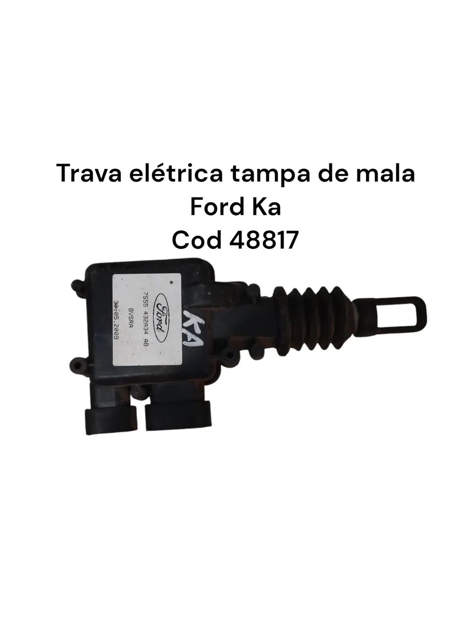 Trava Elétrica Tampa De Mala Ford Ka Cod 48817