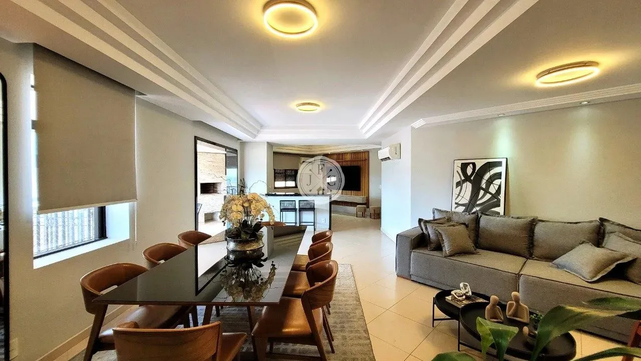 Apartamento Mobiliado com 3 quartos sendo 3 suítes para alugar, 176m² - Edifício Rodin - J