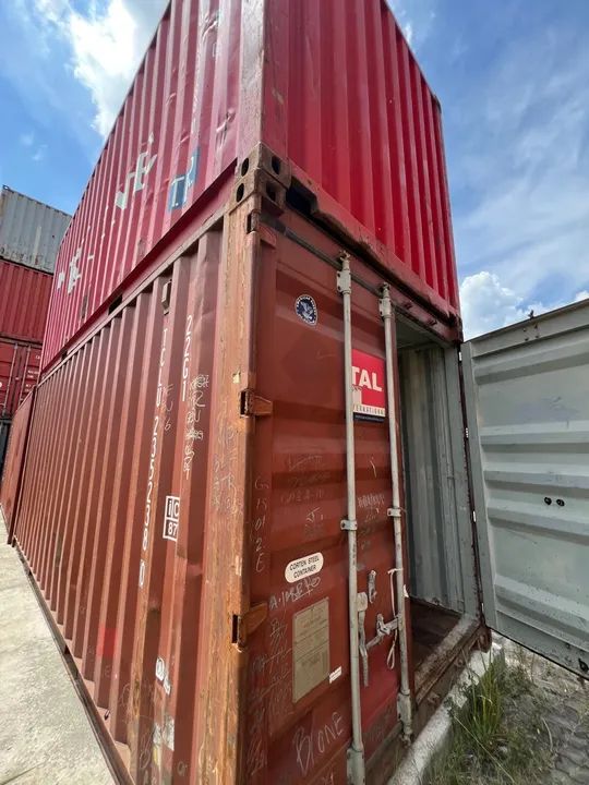 Container de 20 e 40 pés disponível com transporte  - Foto 5