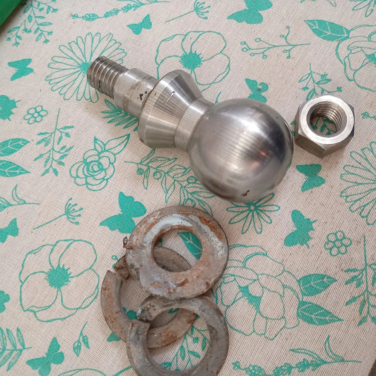 Bolota de INOX para reboque 