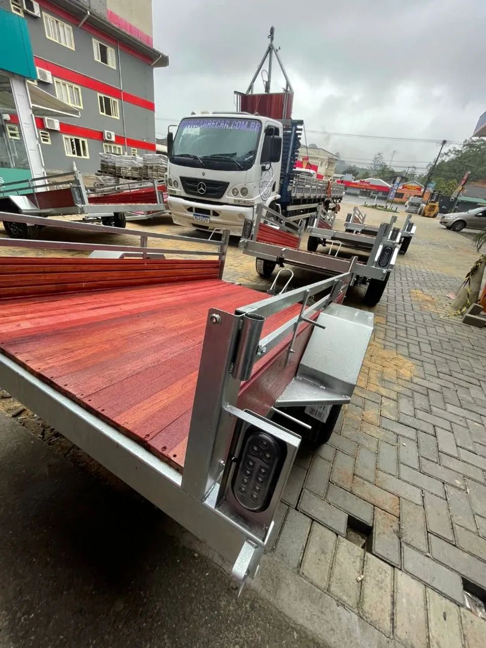 Carretinhas 2,00x1,20 a pronta entrega nova - Foto 3