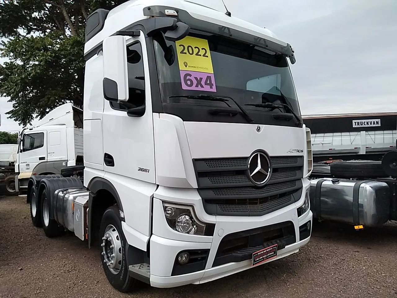 Mercedes-Benz Actros Actros 2651 MP5 LS 6x4 2p (diesel)(E5) 2022/2022 Vamos Seminovos Rege