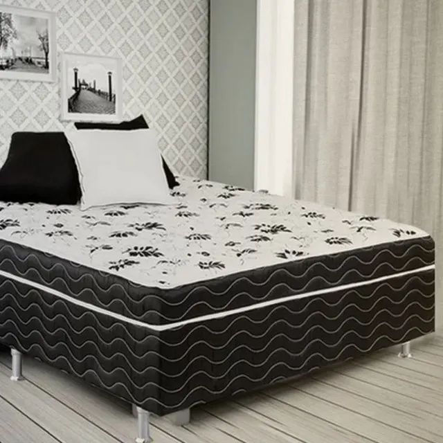 Cama Box Casal com pés _ A Melhor de Salvador