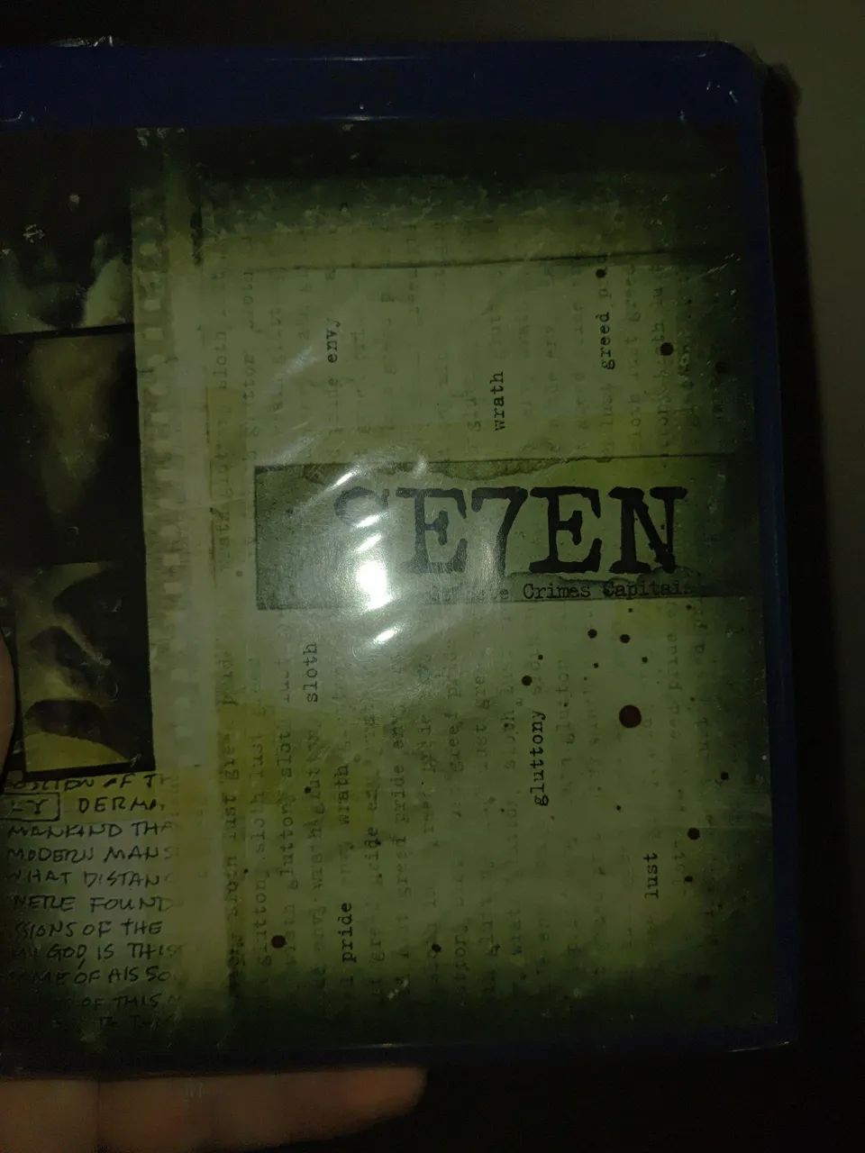 Bluray seven os sete crimes capitais  (lacrado)