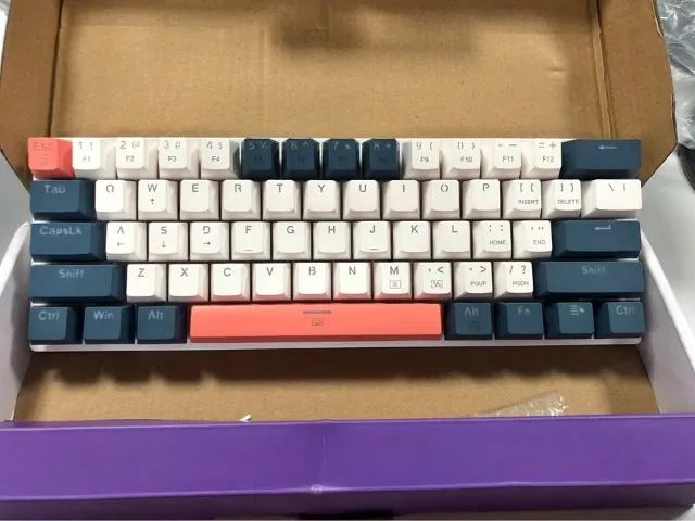 Teclado Machenike K500-B61 RGB Novo - Entrega gratis - Foto 4