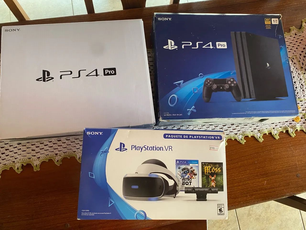 Playstation 4 pro mais Playstation VR completo - Foto 6