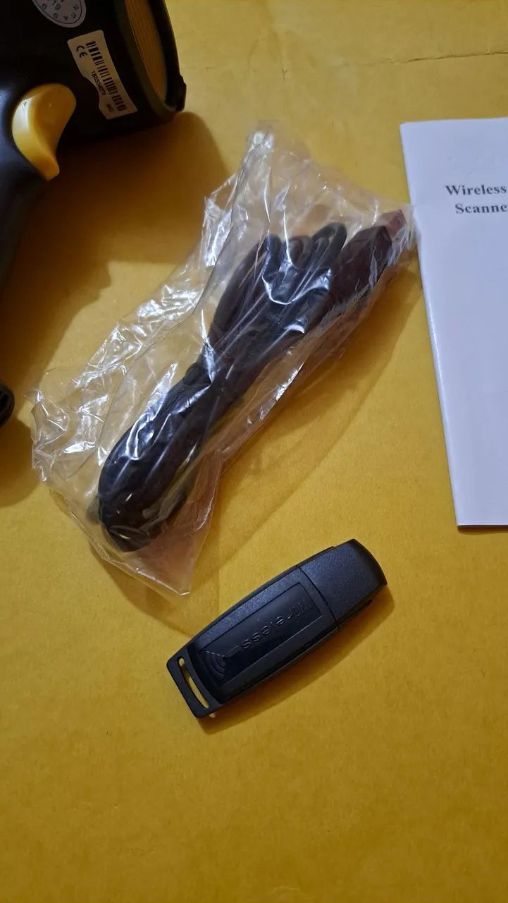 Leitor de código de barras sem fio a laser - Foto 3