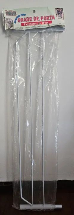 Grade de proteção tubline plus para vãos de 70 cm + extensor - Foto 2